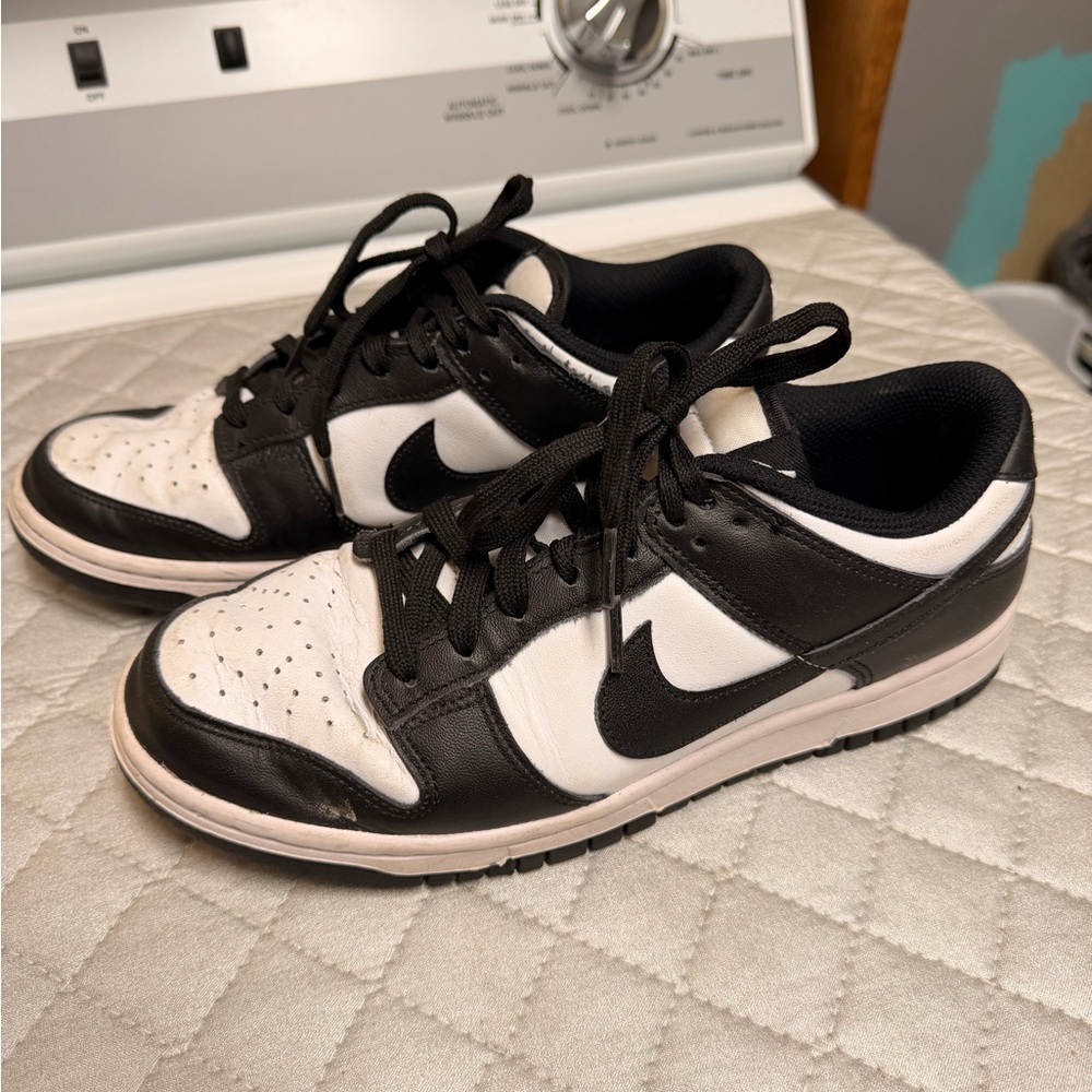 Nike Black and White Sneakers panda dunks